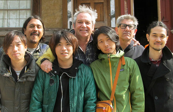 akinori yamamoto, raul morales, jun izawa, mike watt, kouzou kusamoto, tom watson + nobuyuki takeda on oct 12, 2012