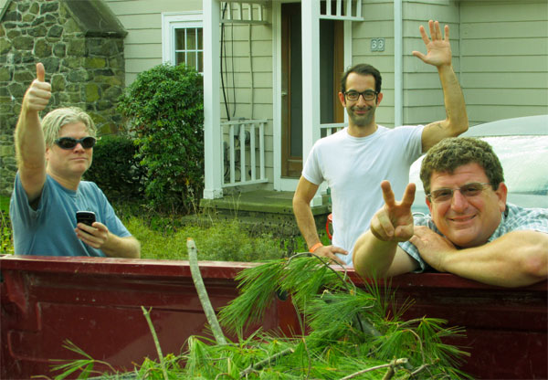 mark, kyle + joe d in warren, ri on october 15, 2014