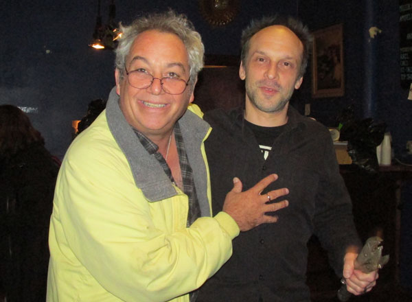 mike watt + dante ferrando at the black cat in washington dc on october 19, 2014