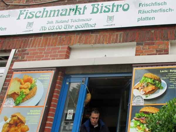 andrea belfi coming out of 'fischmarkt bistro' in hamburg, germany on october 27, 2016