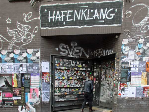 stefano pilia outside 'hafenklang' in hamburg, germany on october 26, 2016