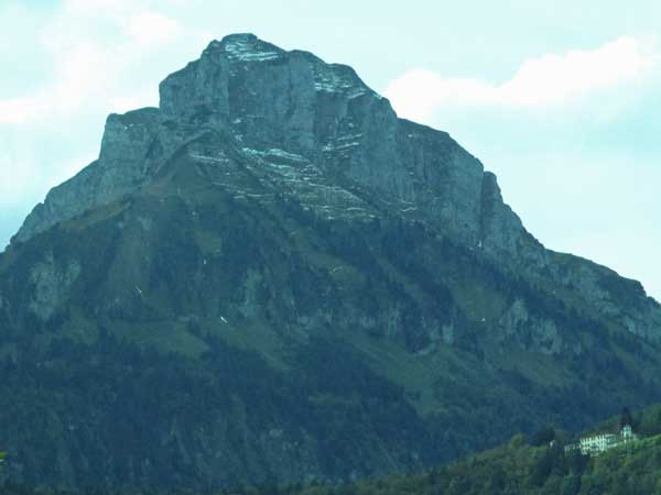 in the swiss alps, going south from winterthur to lugano on october 14, 2016