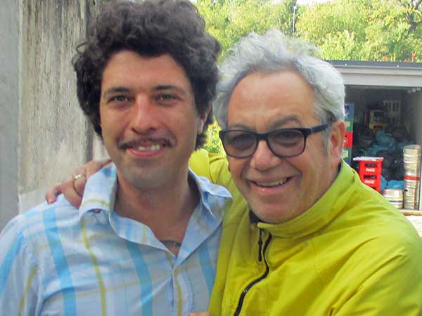 jacob decker + mike watt (l to r) in rijeka, croatia on october 19, 2016