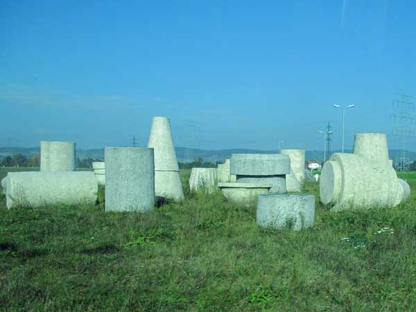 public art leaving vienna, austria on way to krakow, poland via czech repulic on october 22, 2016