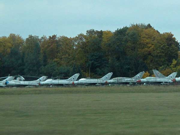 vyskov museum of aviation and ground equipment near brno, czech republic on october 23, 2016