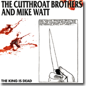 cover art for the cutthroat brothers' 'the king is dead' album