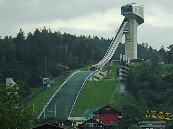 olympics ski jump in innsbruck, austria on august 23, 2019