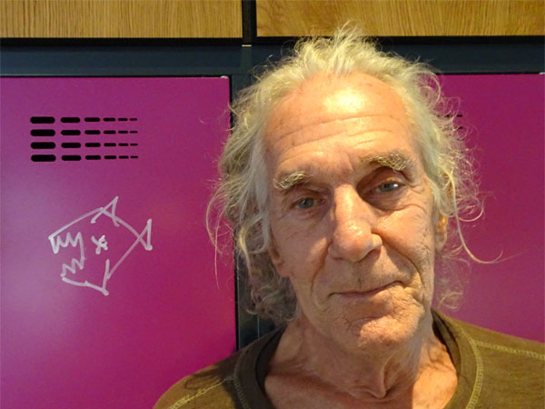 ted falconi at the moxy hotel ostbahnhof in berlin, germany on august 21, 2019
