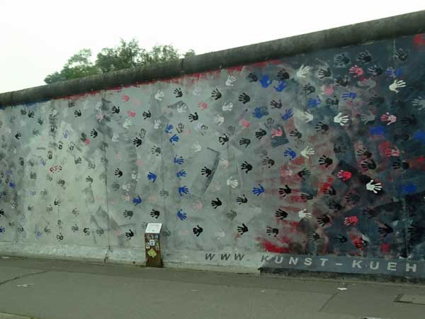 a part of the wall in berlin, germany on august 20, 2019