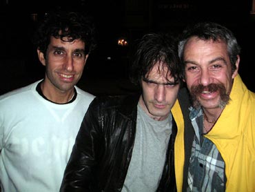 shot of glen e. friedman, guy picciotto and watt in 2004