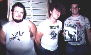 shot of the minutemen in 1984