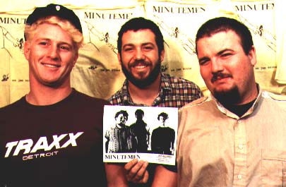 shot of the minutemen in 1985