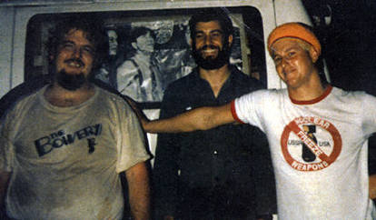 shot of the minutemen in 1985