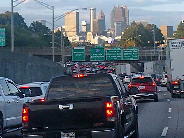 heading to atlanta, ga on the I-75 going north in the new boat on october 26, 2023