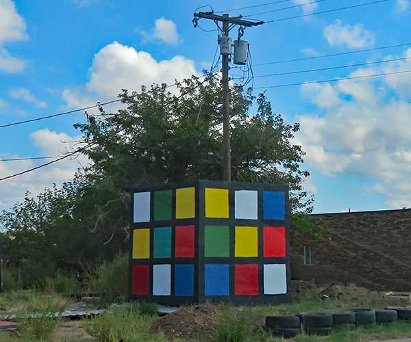 on the side of the road in quanah, tx on september 25, 2023