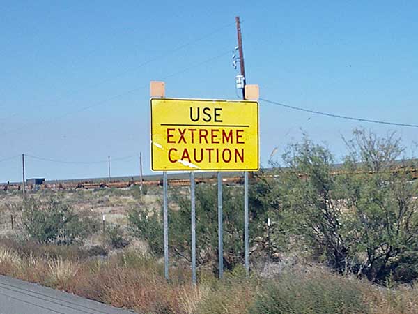 heading west on I-10 through new mexico towards tucson, az on november 3, 2023