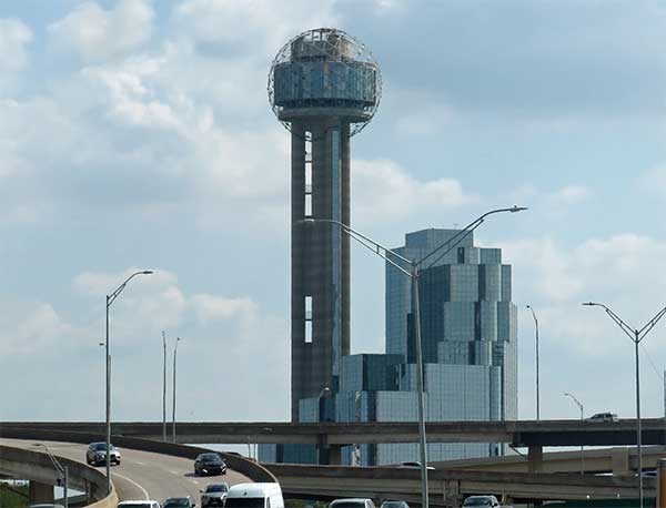 reuinon tower in dallas, tx on september 25, 2023