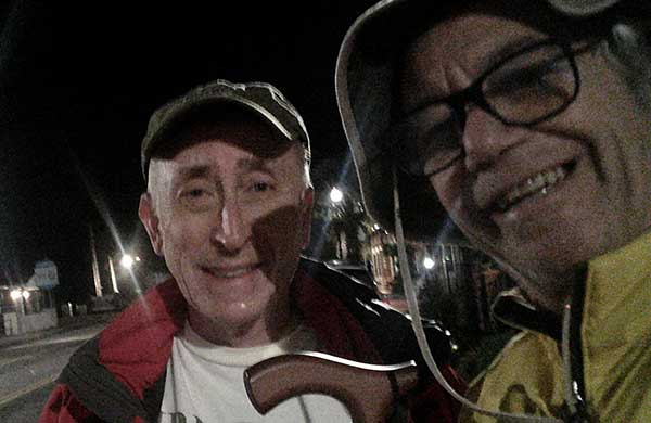 rockin rodney (l) + mike watt (r) in west columbia, sc on october 20, 2023