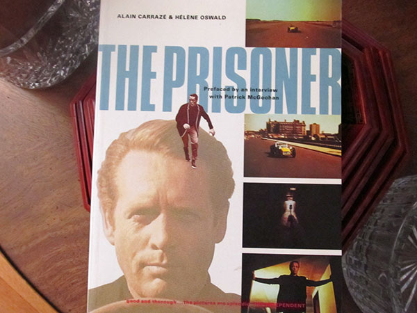 book on 'the prisoner' at john's pad in bakersfield, ca