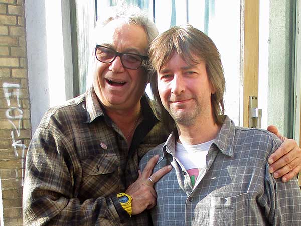 mike watt + david mochida-krispe (l to r) in vienna, austria on october 16, 2017