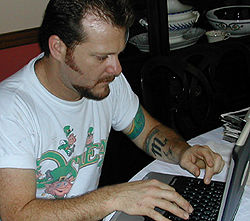 shot of pete mazich in 2002