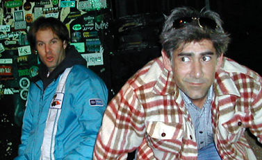 shot of jer + tom in 2002