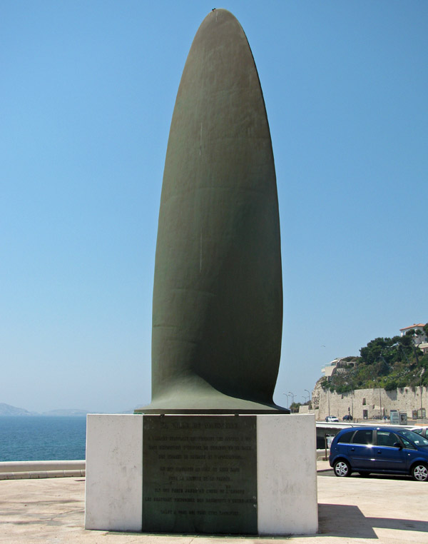 memorial des rapatries in marseille, france