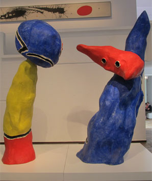 inside the joan miro museum in barcelona