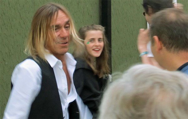 ig in london after gig in hyde park on july 13, 2012