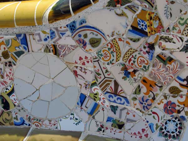 park guell  on july 6, 2012