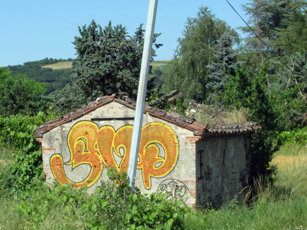 on the way to albi, france - july 5, 2013