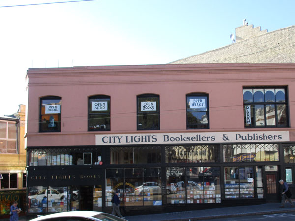 'city lights booksellers & publishers' in san francisco, ca on november 3, 2015