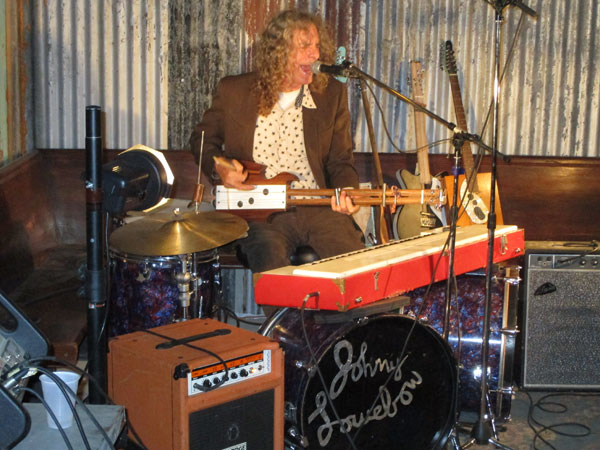 johny lowebow at the 'deep blues festival' in clarksdale, ms on october 18, 2015