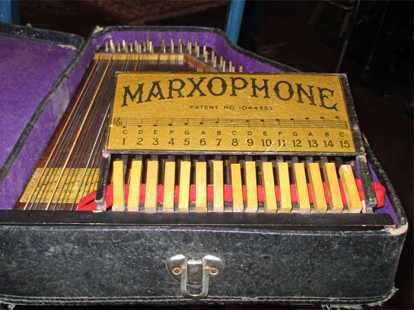 a marxophone at wavelab in tucson, az on october 25, 2015