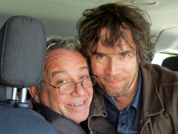 mike watt + jon wurster (l to r) in memphis, tn on october 16, 2015