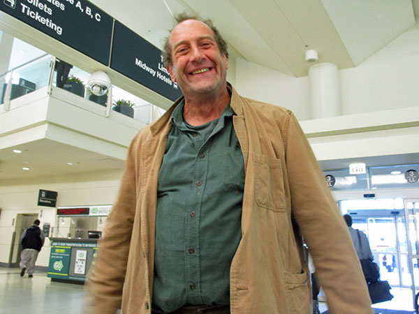 willie waldman at chicago midway airport on october 20, 2015