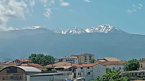 paolo mongardi's photo of the appenini mountains on our way to napoli