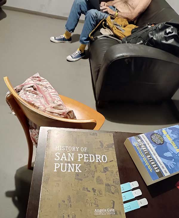 paolo mongardi's photo of watt chimping diary back stage at 'the meet factory' in prague, czechia
