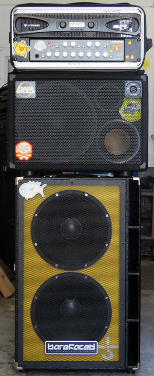 what watt uses to amp his bass at his own gigs what watt uses to amp his bass at his own gigs