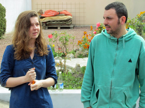 ania + fabien in orleans, france on april 6, 2014