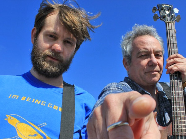 cuz (sam dook + mike watt) in hove, england on april 9, 2014 - photo by ian parton