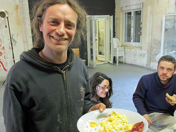 julien, agnes dubart + l'oeillere at les pavillons sauvages in toulouse, france on march 13, 2014