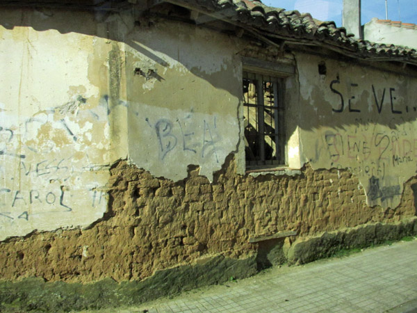 a part of melgar de fernamental, spain on march 4, 2014