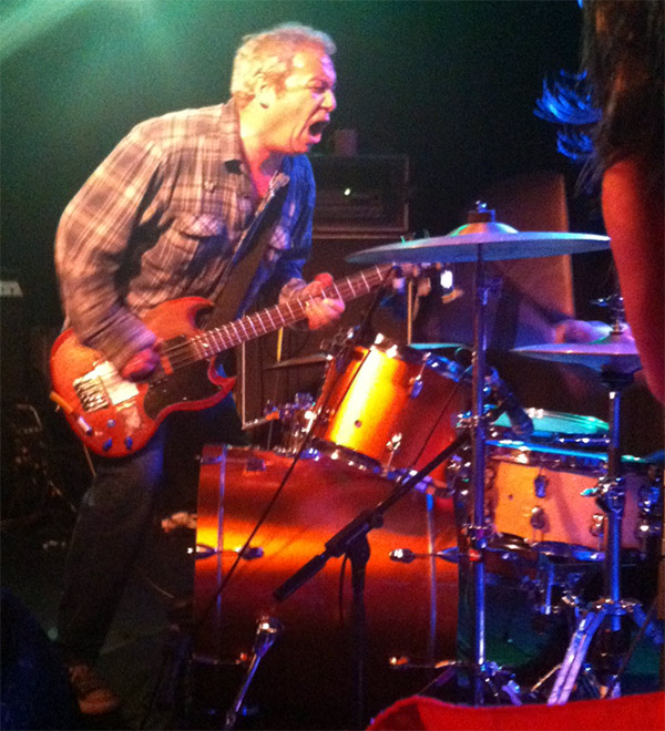 watt cheering on raul at the lexington in london, england on april 19, 2014 - photo by marco simoncelli