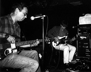 shot of watt and lee ranaldo in 2001