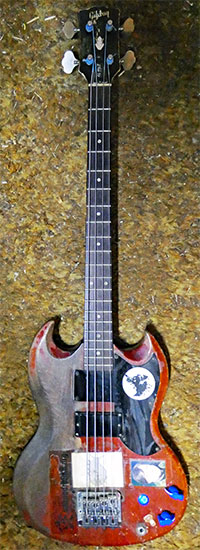 1965 gibson eb-0 'the dan bass'