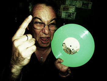 watt w/ten inch green vinyl 'missing the minutemen' ep' poster