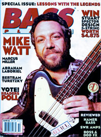 september/october 1995 issue of bass player